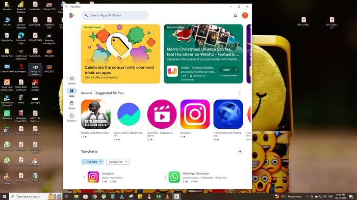 Download Google Play Store on Windows 10