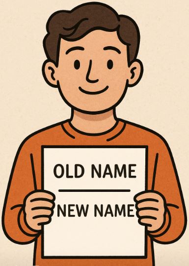How to publish name change advertisement in newspaper